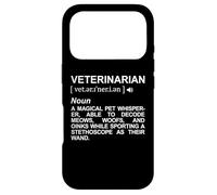 Carcasa para iPhone 17 Pro Diccionario Veterinario Médico Veterinario