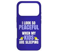 Carcasa para iPhone 17 Pro Dicho Divertido Que me Veo Tan Tranquilo Cuando mis Hijos