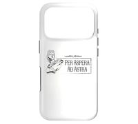 Carcasa para iPhone 17 Pro Dicho en latín - per Aspera Ad Astra