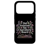 Carcasa para iPhone 17 Pro Did Someone Say Charcuterie Board Meat Cheese Snack |-
