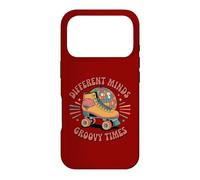 Carcasa para iPhone 17 Pro Different Minds Groovy Times - Patines Retro para TDAH y Autismo