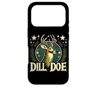 Carcasa para iPhone 17 Pro Dill Doe Divertido Humor Adulto Vintage Deer Juego de Palabras