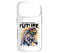 Carcasa para iPhone 17 Pro Dino Astronaut Ancient Rex Future Fusion Art Space Explorer