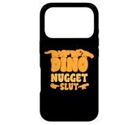 Carcasa para iPhone 17 Pro Dino Nugget Slut Funny Dinosaur Chicken Nug Lover Foodie