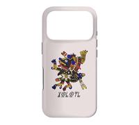 Carcasa para iPhone 17 Pro Dios Azteca México mitología Xolotl Masculino Femenino