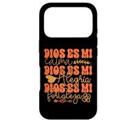 Carcasa para iPhone 17 Pro Dios Es Mi Calma Dios Es Mi Alegria Dios Es Mi Fortaleza