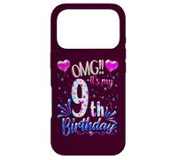 Carcasa para iPhone 17 Pro Dios mío, es mi Noveno cumpleaños, Regalos para niñas, cumpleaños de Ocho a 9 años