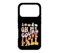 Carcasa para iPhone 17 Pro Dios mío, mi Calabaza, me Encanta el otoño, Divertido Meme de Hojas de otoño