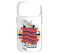 Carcasa para iPhone 17 Pro Dios Tiene una Gracia misericordiosa ilimitada y abundante