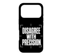 Carcasa para iPhone 17 Pro Disagree with Precision Debate Razonado Argumentos Claros