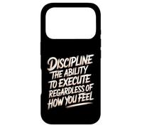 Carcasa para iPhone 17 Pro Discipline Do It No Matter How You Feel -