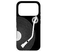 Carcasa para iPhone 17 Pro Disco de Vinilo Divertido, Vinilo Retro diseño, Platino DJ, Pop