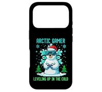 Carcasa para iPhone 17 Pro Diseño Arctic Gamer Pixel Art Retro 8-bit Winter Geek