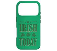 Carcasa para iPhone 17 Pro Diseño Atrevido de celebración de tréboles de Irish Today