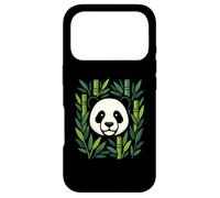 Carcasa para iPhone 17 Pro Diseño de armonía Natural Panda de bambú