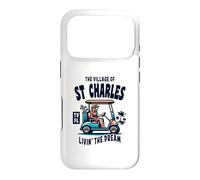 Carcasa para iPhone 17 Pro Diseño de Carrito de Golf The Village of St Charles