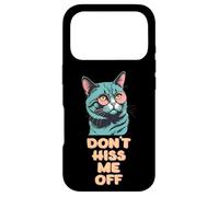 Carcasa para iPhone 17 Pro Diseño de Gato Enojado con Actitud Divertido Gato no me hiss Off