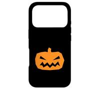 Carcasa para iPhone 17 Pro Diseño de Halloween con Cara de Calabaza Espeluznante