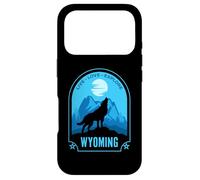Carcasa para iPhone 17 Pro Diseño de Lobo aullador de Wyoming
