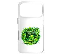 Carcasa para iPhone 17 Pro Diseño de Lucky Gamer Vibes Clover Energy