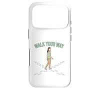 Carcasa para iPhone 17 Pro Diseño de motivación de Camino Personal Walk Your Way
