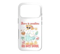 Carcasa para iPhone 17 Pro Diseño de Pato con Texto en inglés There is Sunshine in My Soul