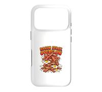Carcasa para iPhone 17 Pro Diseño Divertido de Bacon Stack Overflow para desayunar