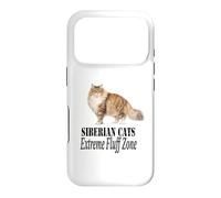 Carcasa para iPhone 17 Pro Diseño para dueños de Gatos Siberian Cats Extreme Fluff Zone