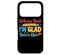 Carcasa para iPhone 17 Pro Diseño Welcome Back I'm Glad You'Re Here