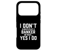 Carcasa para iPhone 17 Pro Disfraz de banquero Divertido Trabajo bancario Agradecimiento a los empleados banqueros