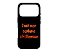 Carcasa para iPhone 17 Pro Disfraz de Cest Mon d Halloween francés Humor de Halloween