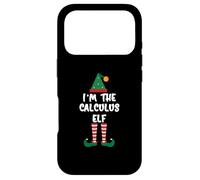 Carcasa para iPhone 17 Pro Disfraz de Elfo de Navidad con Texto en inglés I'm The Calculus