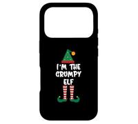 Carcasa para iPhone 17 Pro Disfraz de Grupo de Elfos de Navidad con Texto en inglés I'm The Grumpy El