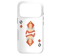 Carcasa para iPhone 17 Pro Disfraz de Grupo de Halloween de Queen of Diamonds