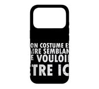 Carcasa para iPhone 17 Pro Disfraz de Halloween Mon EST Faire Semblant - Francés
