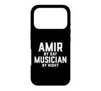 Carcasa para iPhone 17 Pro Disfraz de músico Amir de Halloween Gen Z Millennial Amir Song