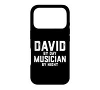 Carcasa para iPhone 17 Pro Disfraz de músico de David para Halloween Gen Z Millennial Dave