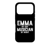 Carcasa para iPhone 17 Pro Disfraz de músico de Halloween de Emma Gen Z Millennial Music Emma