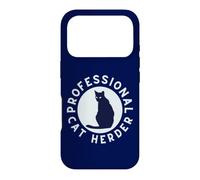 Carcasa para iPhone 17 Pro Disfraz Profesional de Pastor de Gatos para Amantes de los Gatos