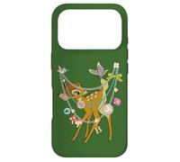 Carcasa para iPhone 17 Pro Disney Bambi Forest Friends Charm Necklace Print