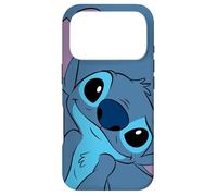 Carcasa para iPhone 17 Pro Disney Lilo and Stitch Cute Stitch Face Gris pizarra