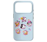 Carcasa para iPhone 17 Pro Disney Mickey & Friends Spring Easter Friendly Flower Faces