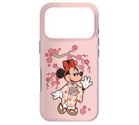 Carcasa para iPhone 17 Pro Disney Minnie Mouse in Kimono Cherry Blossoms Spring Sakura