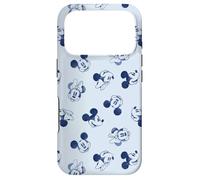 Carcasa para iPhone 17 Pro Disney Minnie y Mickey Mouse Icon Caras Vintage Art Retro