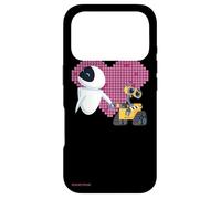Carcasa para iPhone 17 Pro Disney Pixar Wall-E y Eve Heart