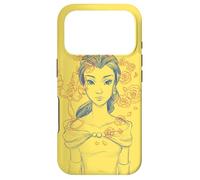 Carcasa para iPhone 17 Pro Disney Princess Bella Vintage Amarillo