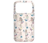 Carcasa para iPhone 17 Pro Disney Princess Tiana Belle Jasmine Ariel Sketch Floral Rosa