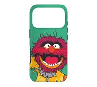 Carcasa para iPhone 17 Pro Disney The Muppets Animal Electric Mayhem Big Face Green