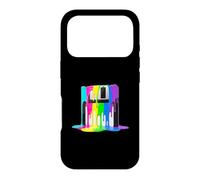 Carcasa para iPhone 17 Pro Disquete Retro de Pintura goteando
