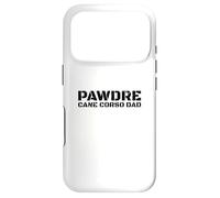 Carcasa para iPhone 17 Pro Distressed Cane Corso Dad Dog Owner Apparel